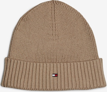 Bonnet TOMMY HILFIGER en beige : devant