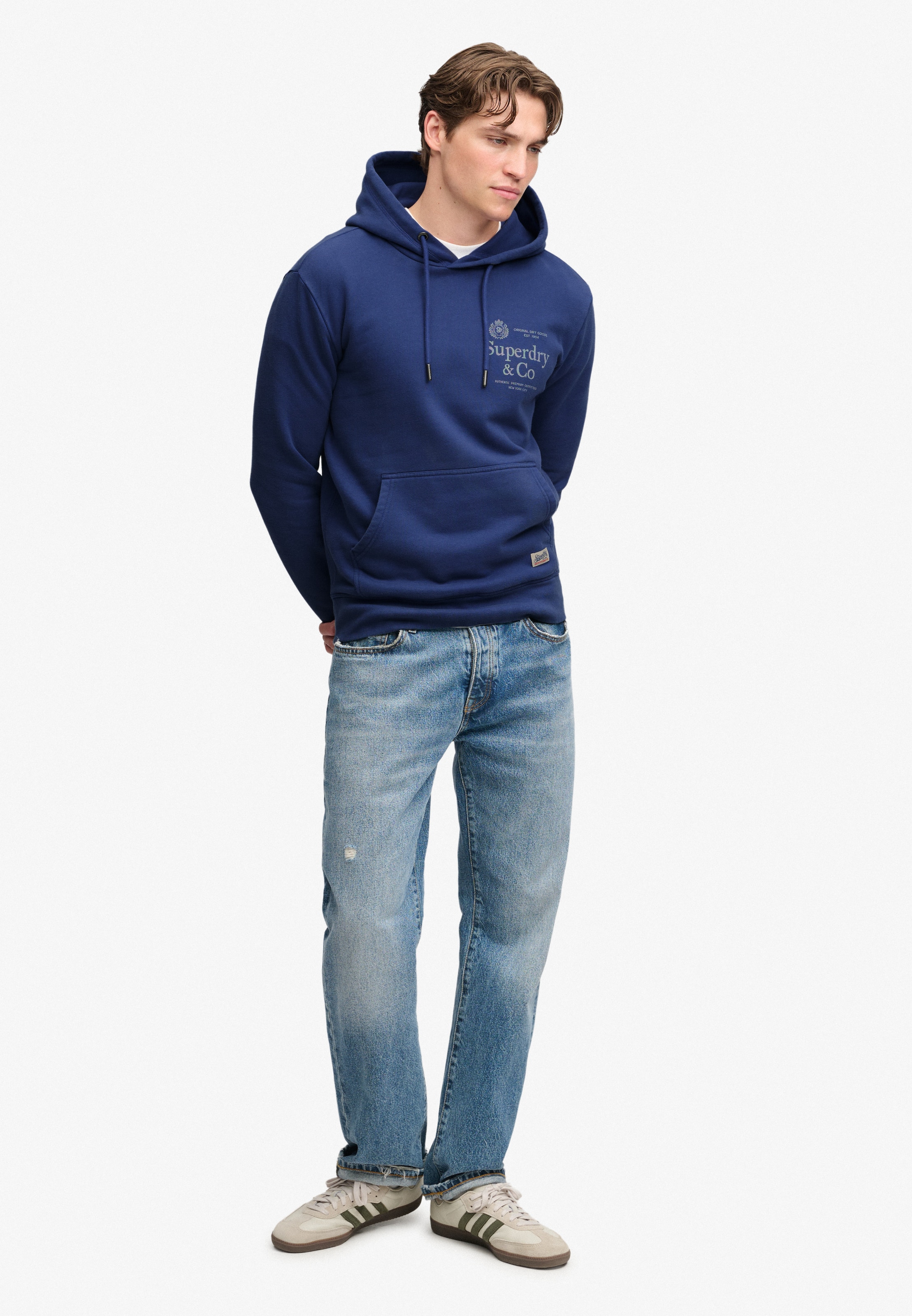 Superdry & Co Sweatshirt '1954' in Blauw