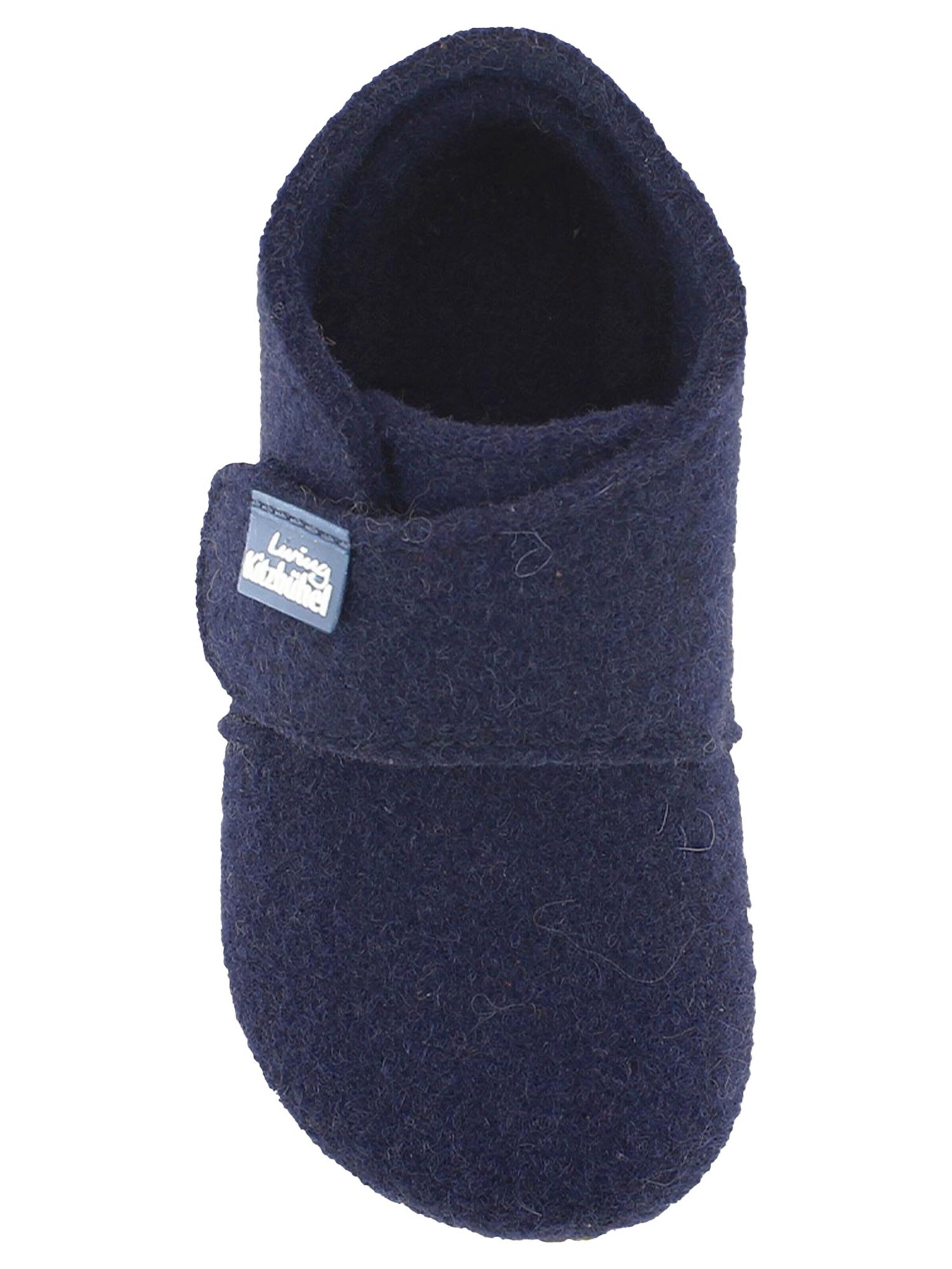 Living Kitzbühel Huisschoenen 'Filz' in Blauw