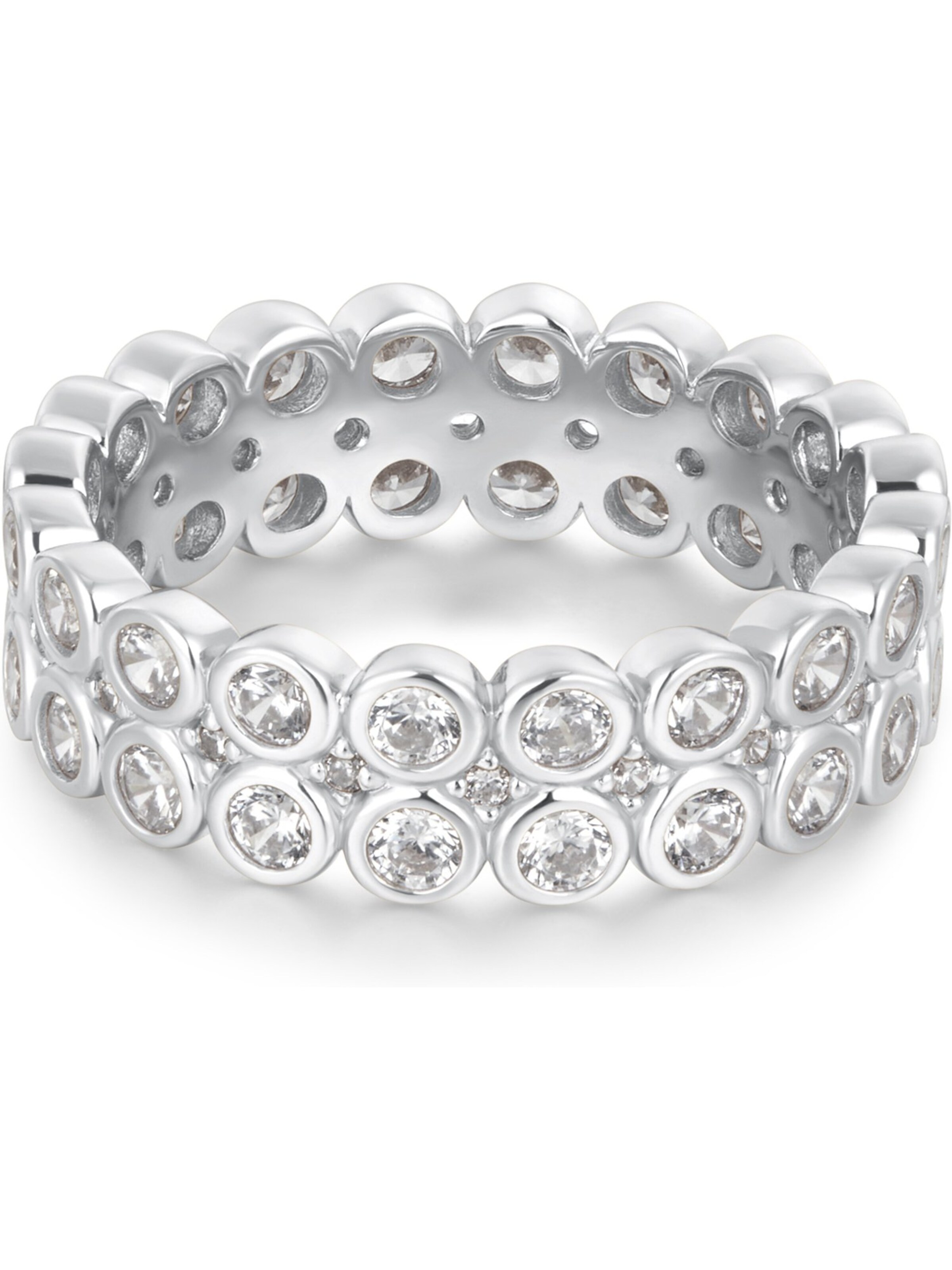 ANIA HAIE Ring in Silver: front