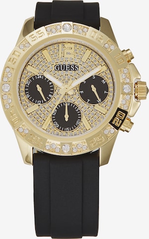 GUESSAnalogni sat 'MAJESTY' - crna boja: prednji dio