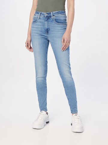 LEVI'S ® Skinny Jeans '721 High Rise Skinny' i blå: framsida