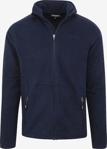 TENSON Strickjacke 'Miracle' in Blau: Vorderseite
