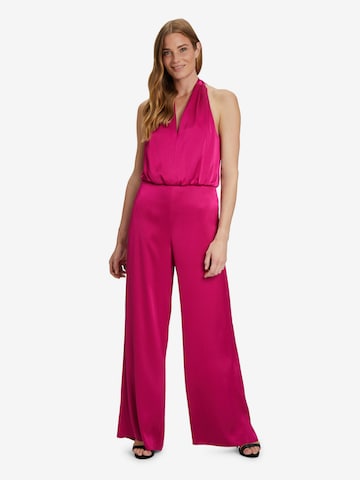 Tuta jumpsuit di Vera Mont in rosa: frontale