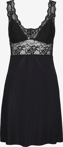 VERO MODA - Camisola de pijama 'NELLA' em preto: frente