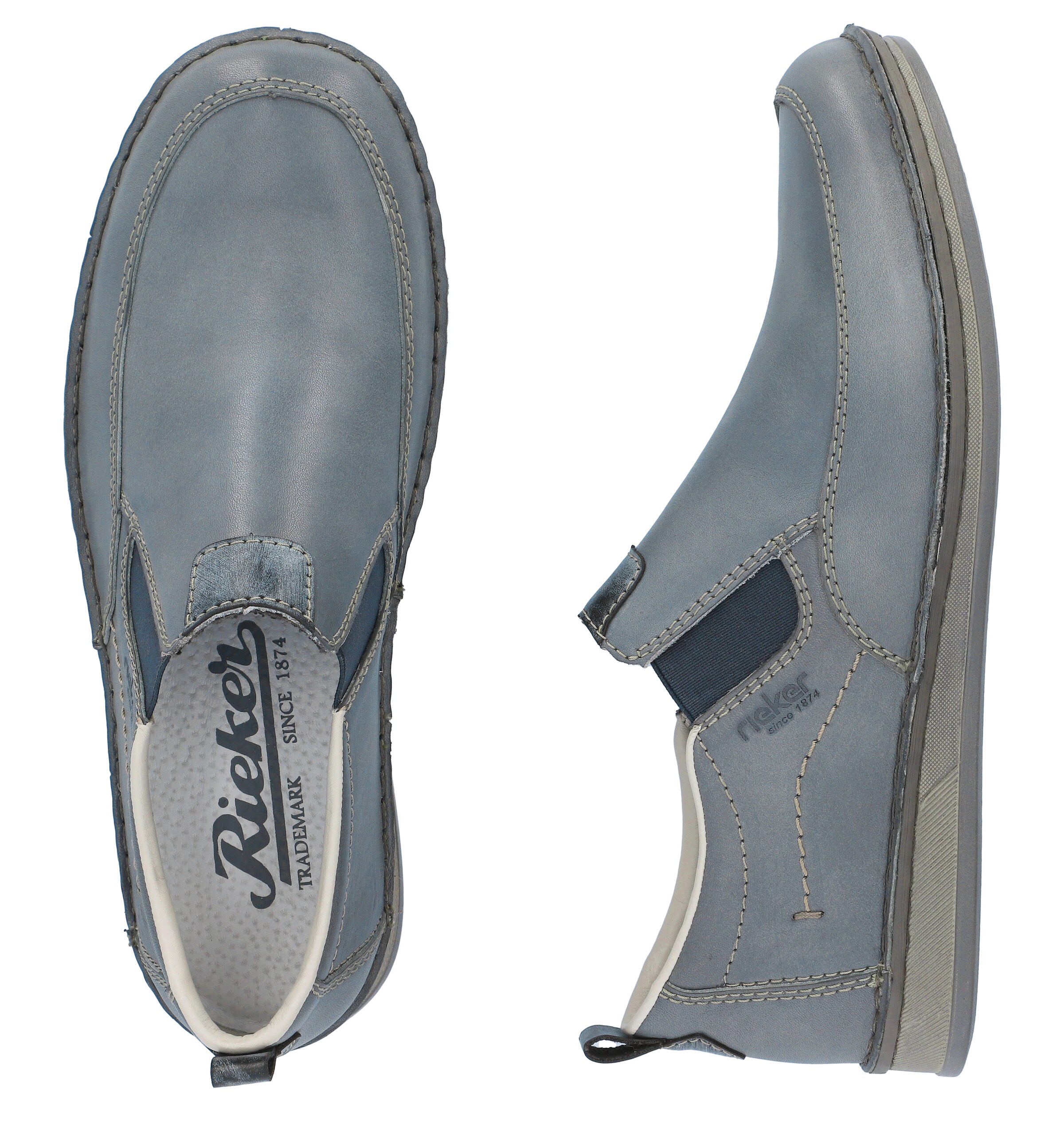 Rieker Slipper in Blau