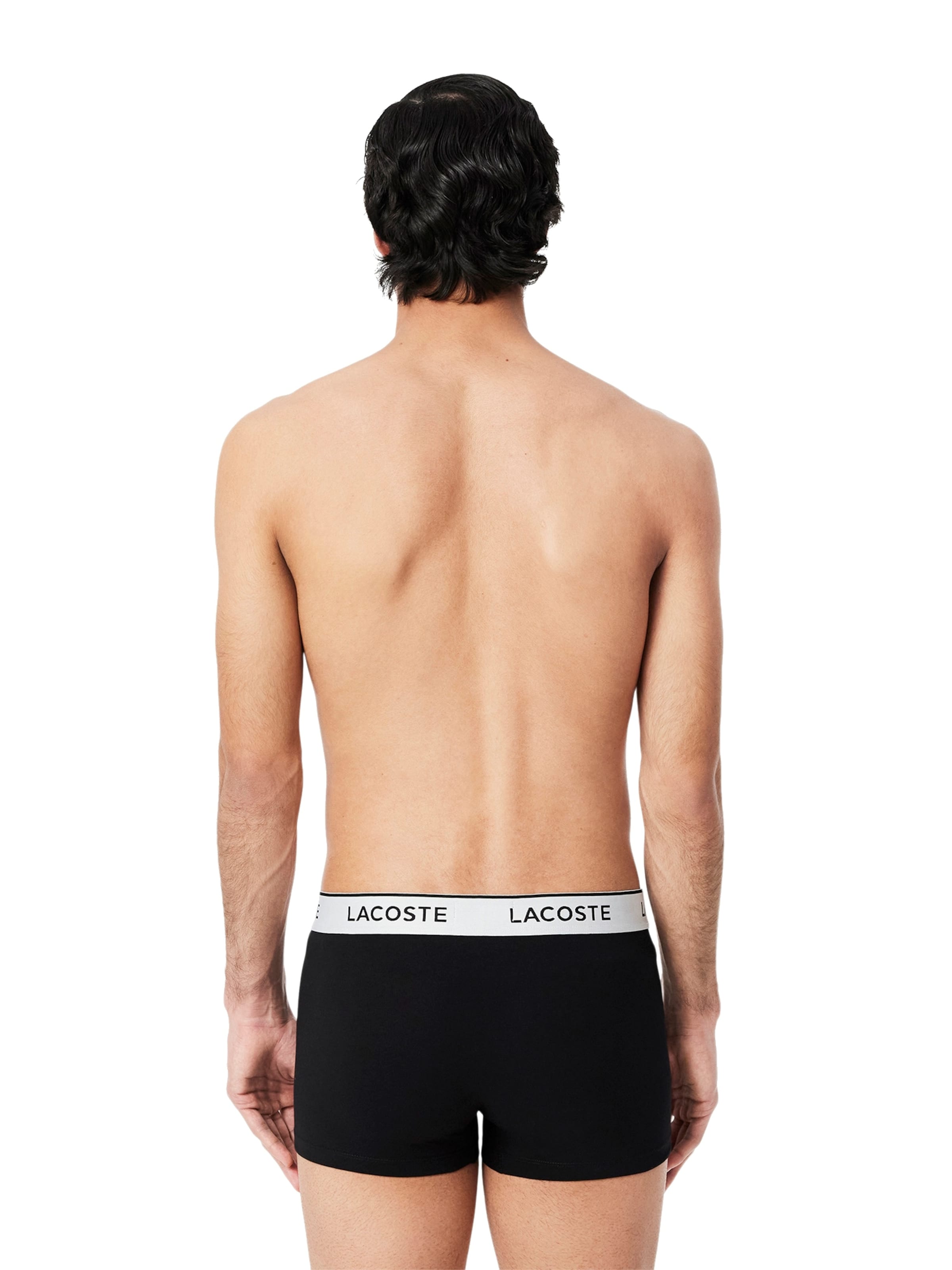 LACOSTE Boxershorts in Schwarz