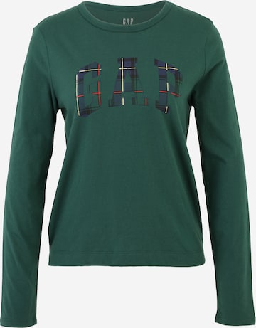 T-shirt Gap Petite en vert : devant