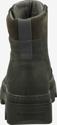 G-Star Footwear Lace-Up Ankle Boots in Green