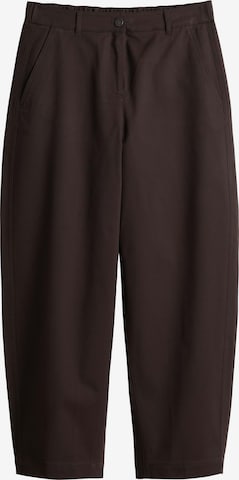 Barrel Pantaloni 'Maiga Mod' di OPUS in marrone: frontale