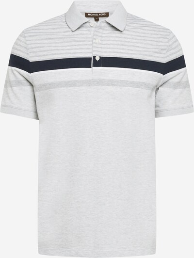 Michael Kors Shirt 'BIRDSEYE' in de kleur Nachtblauw / Grijs / Wit, Productweergave
