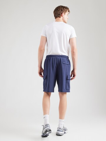 Nike Sportswear Свободный крой Брюки-карго 'CLUB' в Синий