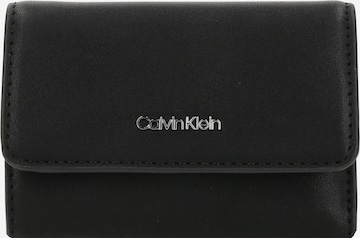 Calvin Klein Portemonnaie 'MUST' in Schwarz: Vorderseite