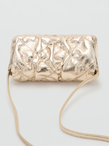 MANGO KIDS Torba 'FRUNCE' | zlata barva