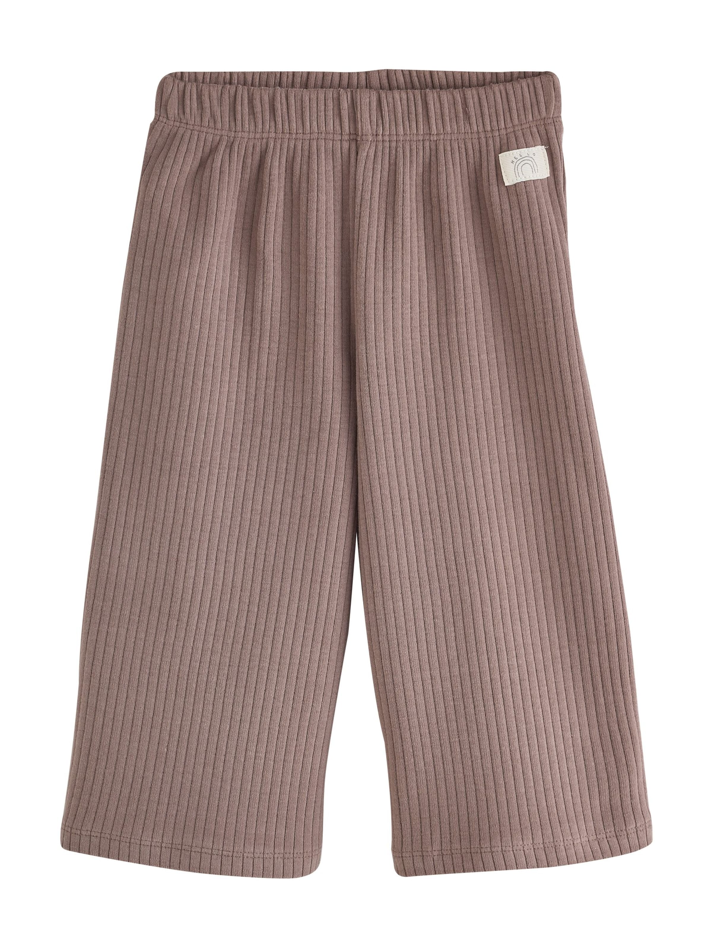 Next Wide Leg Hose in Braun: Vorderseite