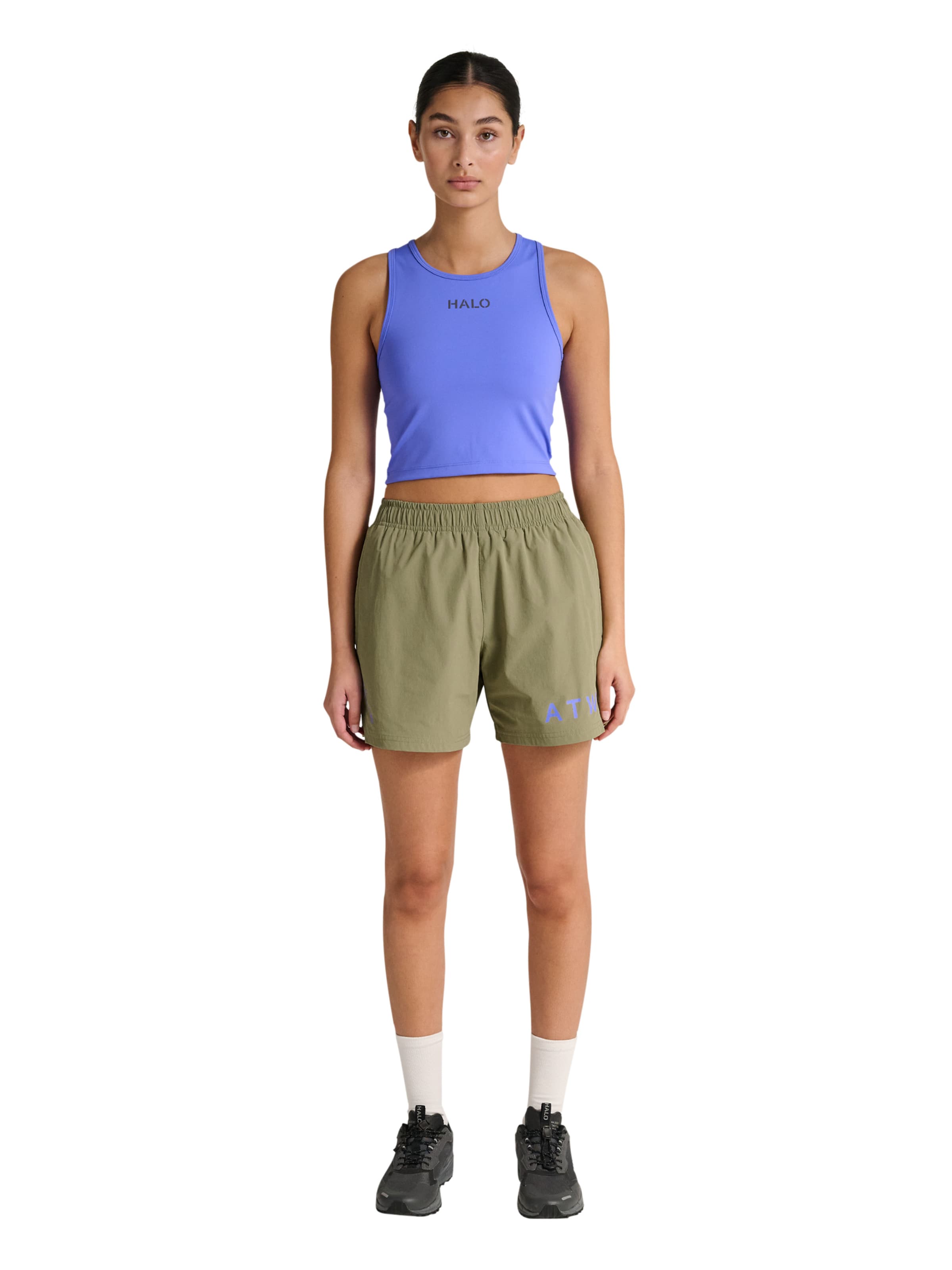 HALO Loosefit Broek in Groen