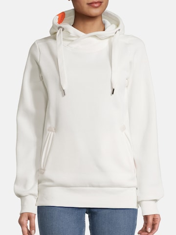 salzhaut Sweatshirt 'Sünn' in Wit