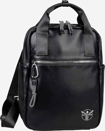 CHIEMSEE Backpack in Black: front