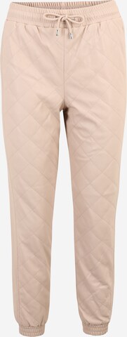 River Island Petite Tapered Trousers in Pink: front