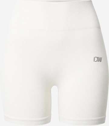 ICANIWILL - Pantalón deportivo en blanco: frente