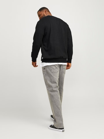 Jack & Jones Plus Sweatshirt i sort