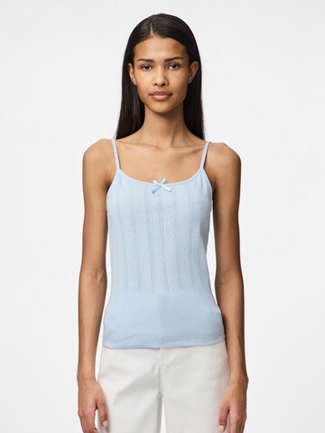 PIECES Top in Blauw: voorkant