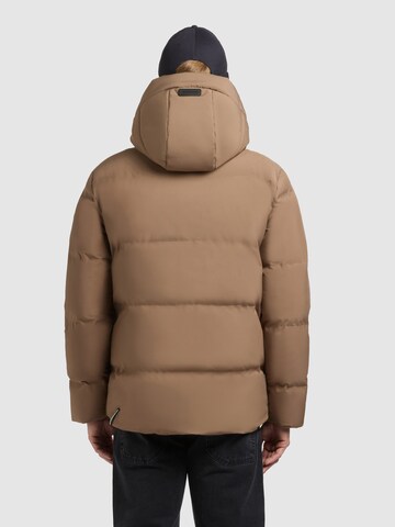 khujo Winterjacke 'Dave' in Braun
