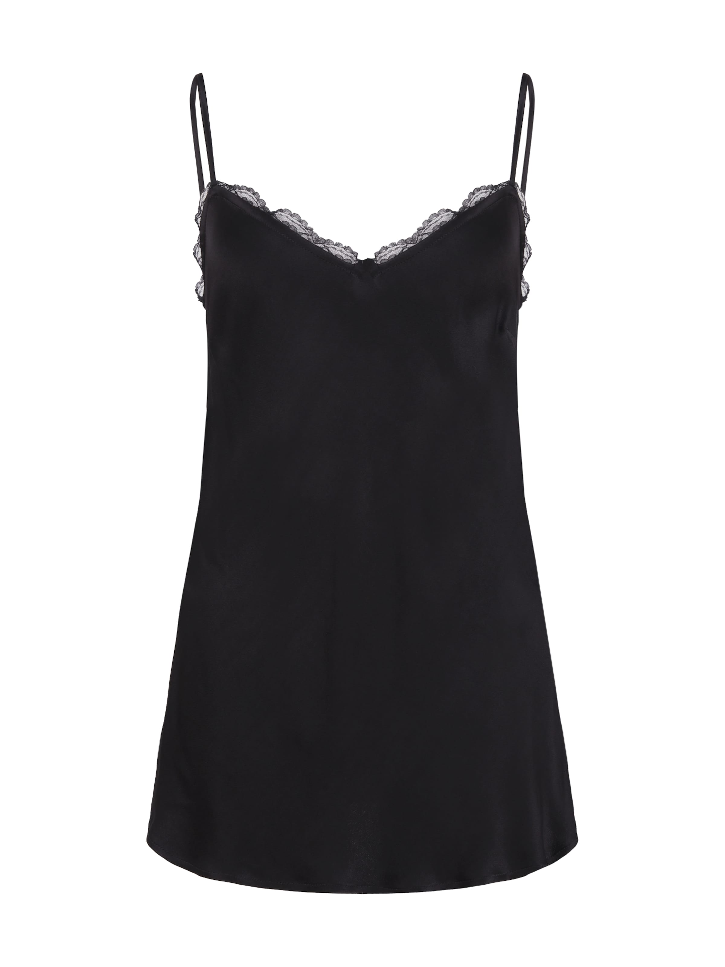 LASCANA Topp, värv must: eest vaates