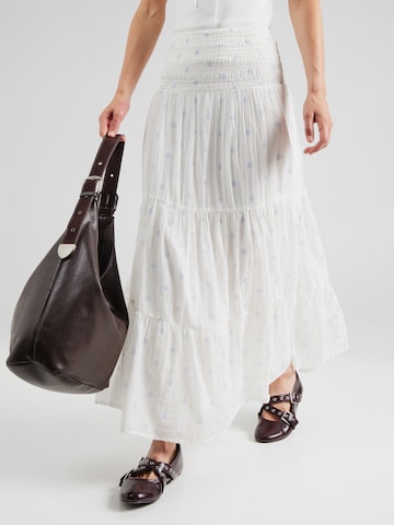 Gina Tricot - Saia em azul: frente