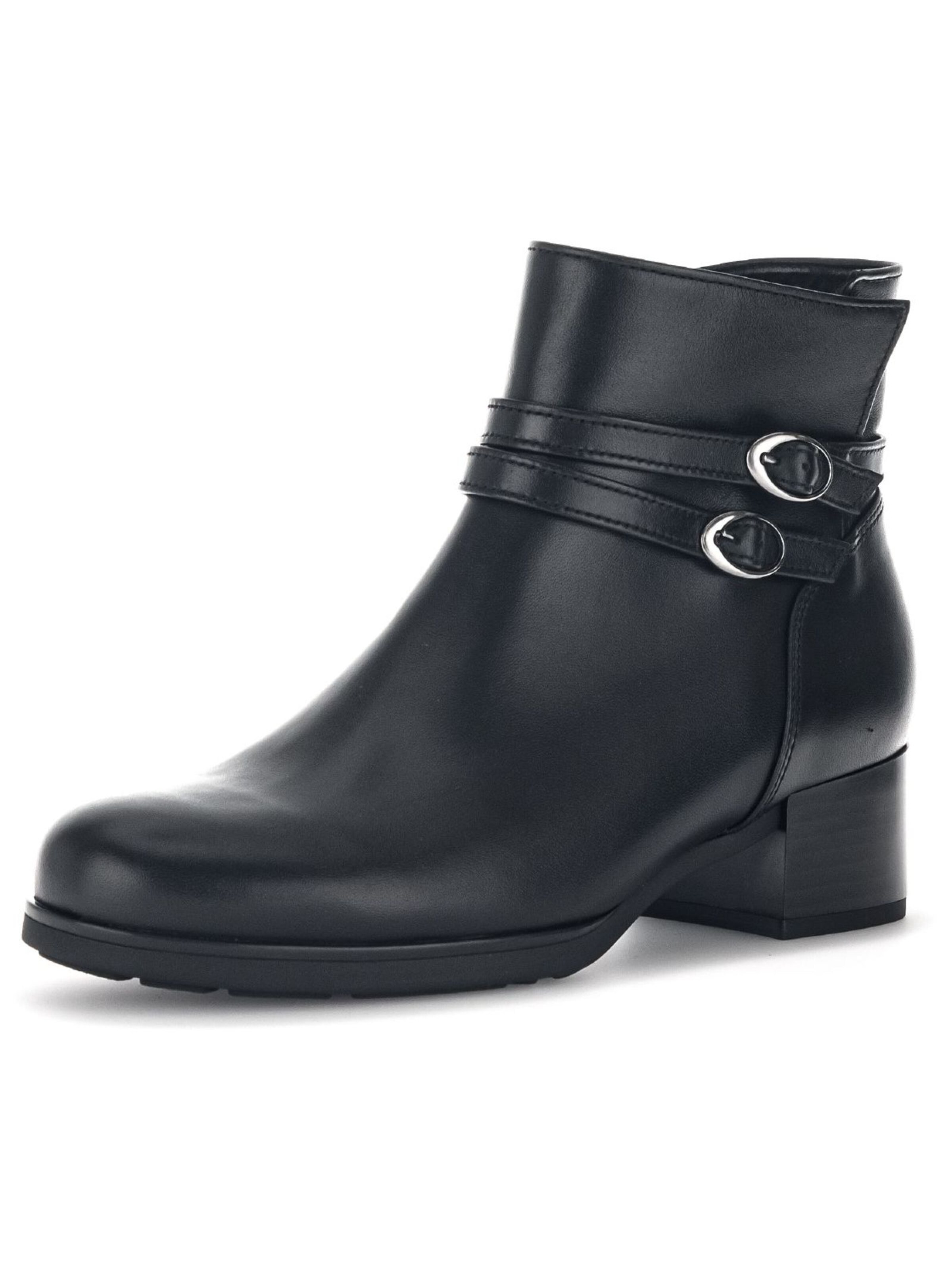 GABOR Stiefelette in Schwarz: Vorderseite