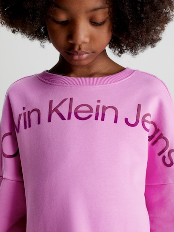 Calvin Klein Jeans Jurk 'HERO' in Roze