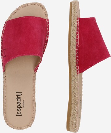 Mule 'Plage' espadrij l´originale en rose