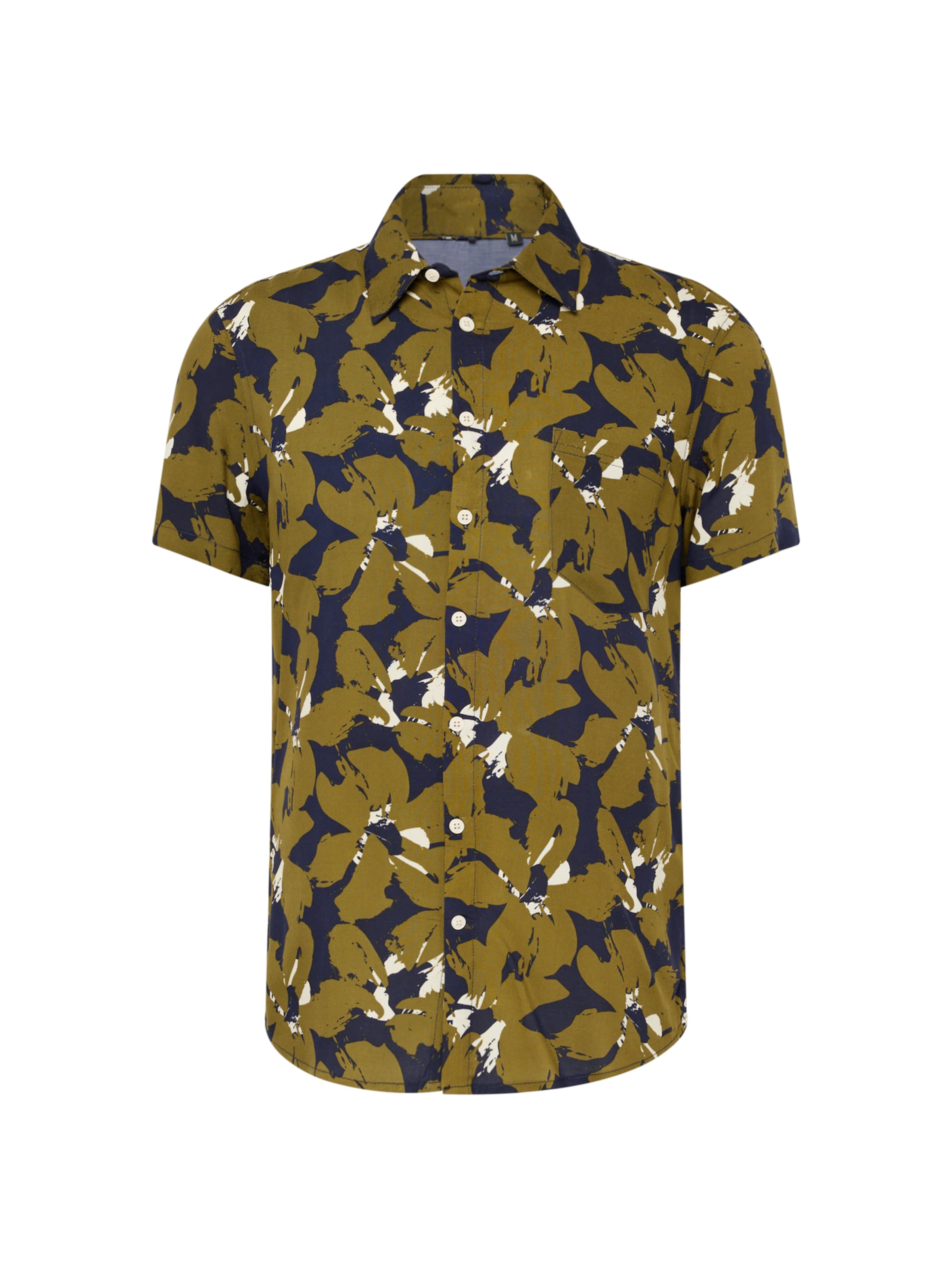 BLEND - Regular Fit Camisa em mistura de cores: frente