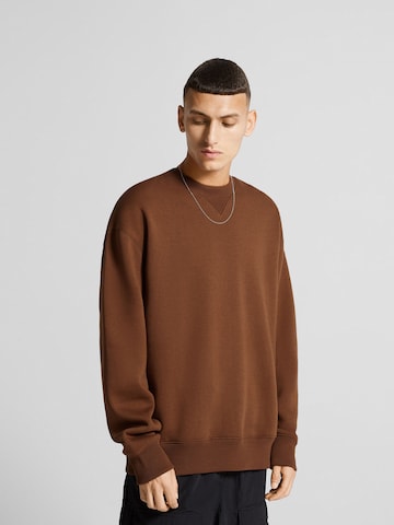 Bershka Sweatshirt i brun: forside