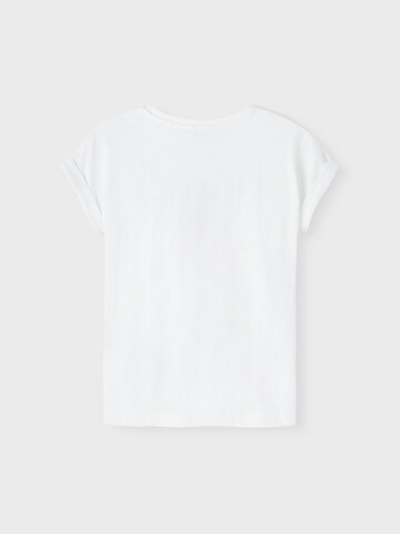 NAME IT Тениска 'Famma' в бяло