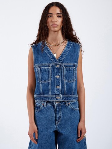Dr. Denim Top 'Tina Top'‌‌‌‌‌‌‌‌‌‌ in Blau: Vorderseite