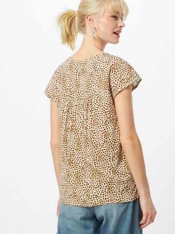 Cartoon Blouse in Brown