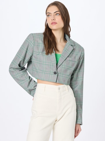 Blazer Nasty Gal en gris : devant