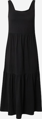 Urban Classics Summer Dress in Black: front