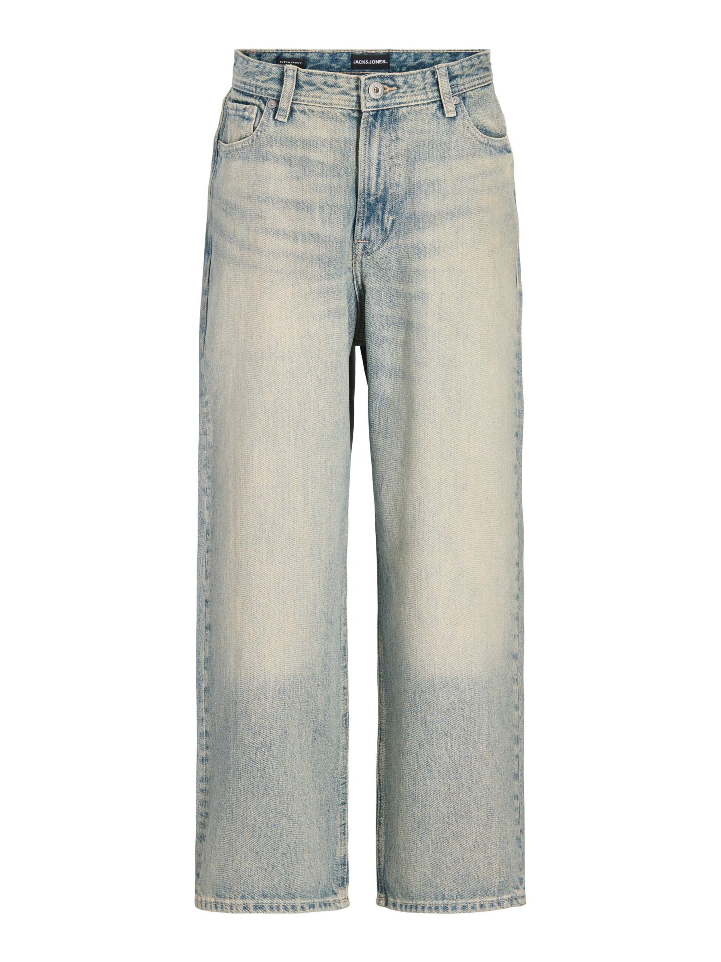 Baggy Jean 'JJIron JJOriginal' Jack & Jones Junior en bleu : devant