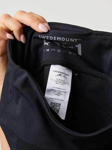 SWEDEMOUNT Skinny Sporthose 'Core'‌‌‌‌‌‌‌‌‌ in Schwarz