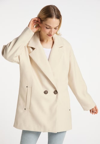 Manteau mi-saison DreiMaster Vintage en beige : devant