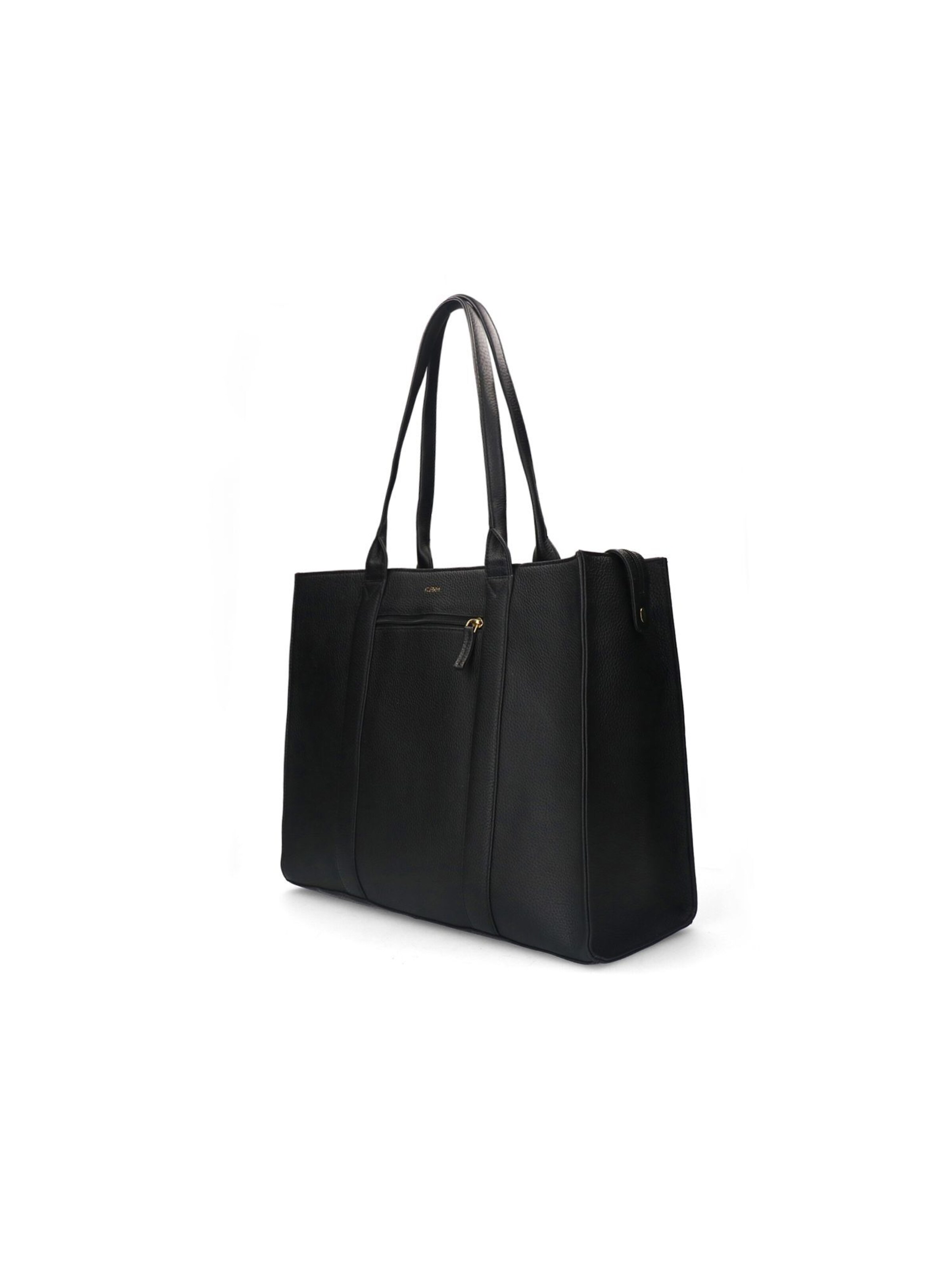 MANFIELD Shopper in Black