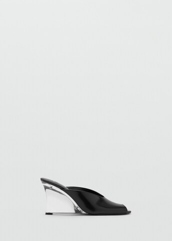 MANGO Mules 'Sombra' in Black