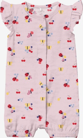 NAME IT Overall 'FELIAS' in Pink: front