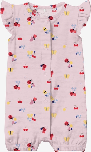 NAME IT Dungarees 'FELIAS' in Light blue / Yellow / Pink / Red, Item view