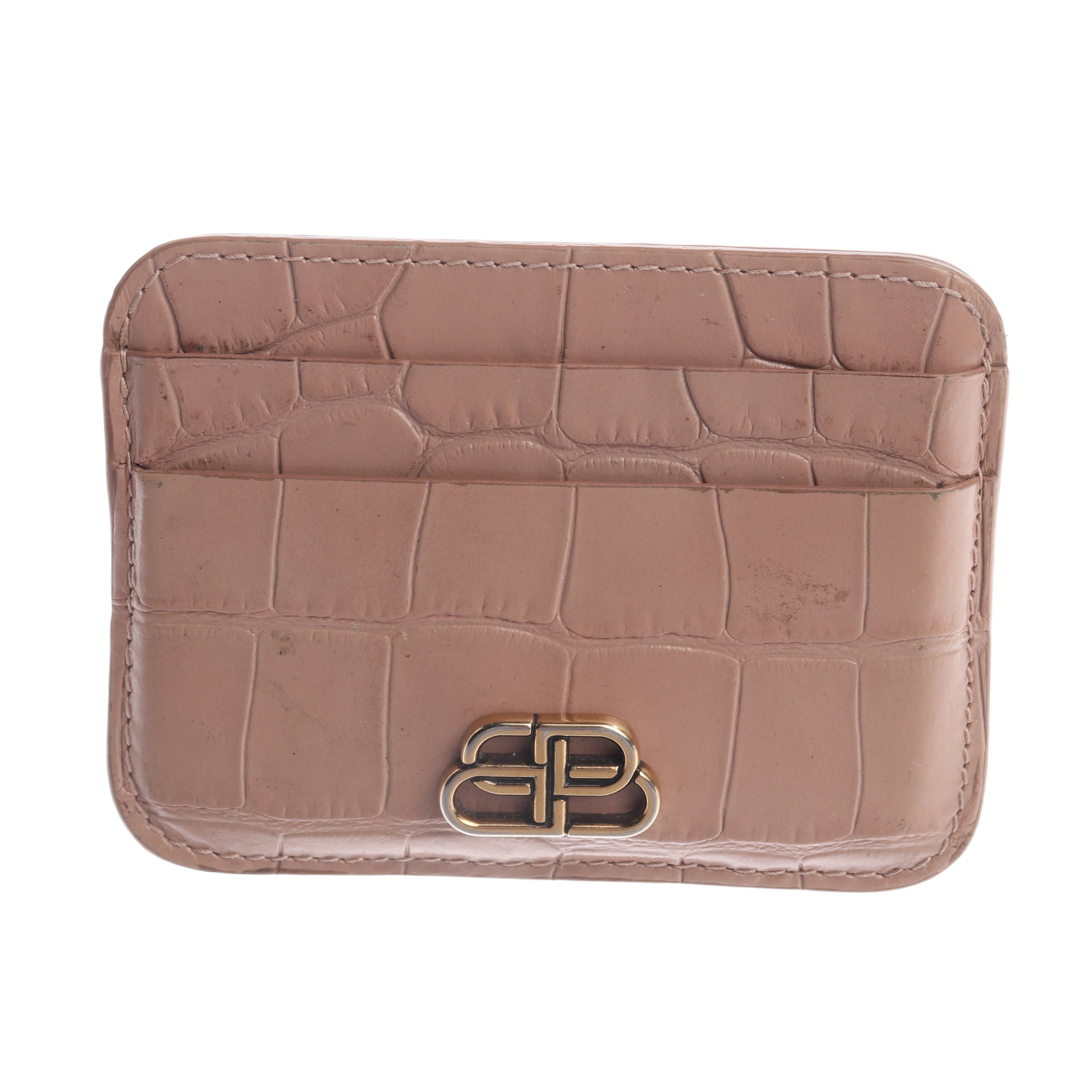 Balenciaga Small Leather Goods in One size in Brown: front