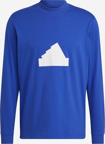 T-Shirt fonctionnel 'Long-Sleeve Top' ADIDAS SPORTSWEAR en bleu : devant