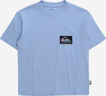 QUIKSILVER T-Shirt 'BACK FLASH SS YOUTH' in Blau: predná strana