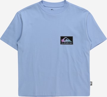 QUIKSILVER Shirts 'BACK FLASH SS YOUTH' i blå: forside